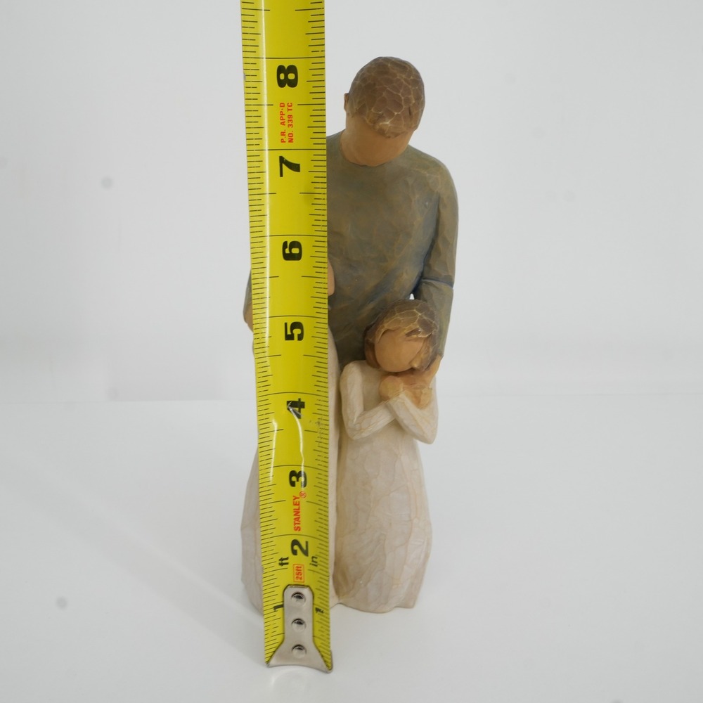 Willow Tree My Girls Figurine Susan Lordi Father Two Daughters 8 Inch 2009 Decor - Picture 6 of 7